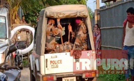 Father Raped Daughter in Tripura ! Arrested ! Locals Demand Death-Penalty of Rapist Father Raped Daughter in Tripura ! Arrested ! Locals Demand Death-Penalty of Rapist